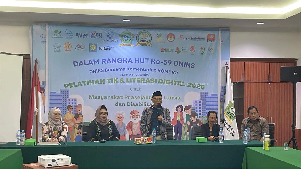 Kerjasama DNIKS-Komidigi, Gus Choi Tutup Pelatihan TIK dan Pandu Literasi Disabilitas 